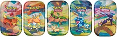 Pokemon VIBRANT Paldea Mini Tin - Set of ALL 5 Mini Tins